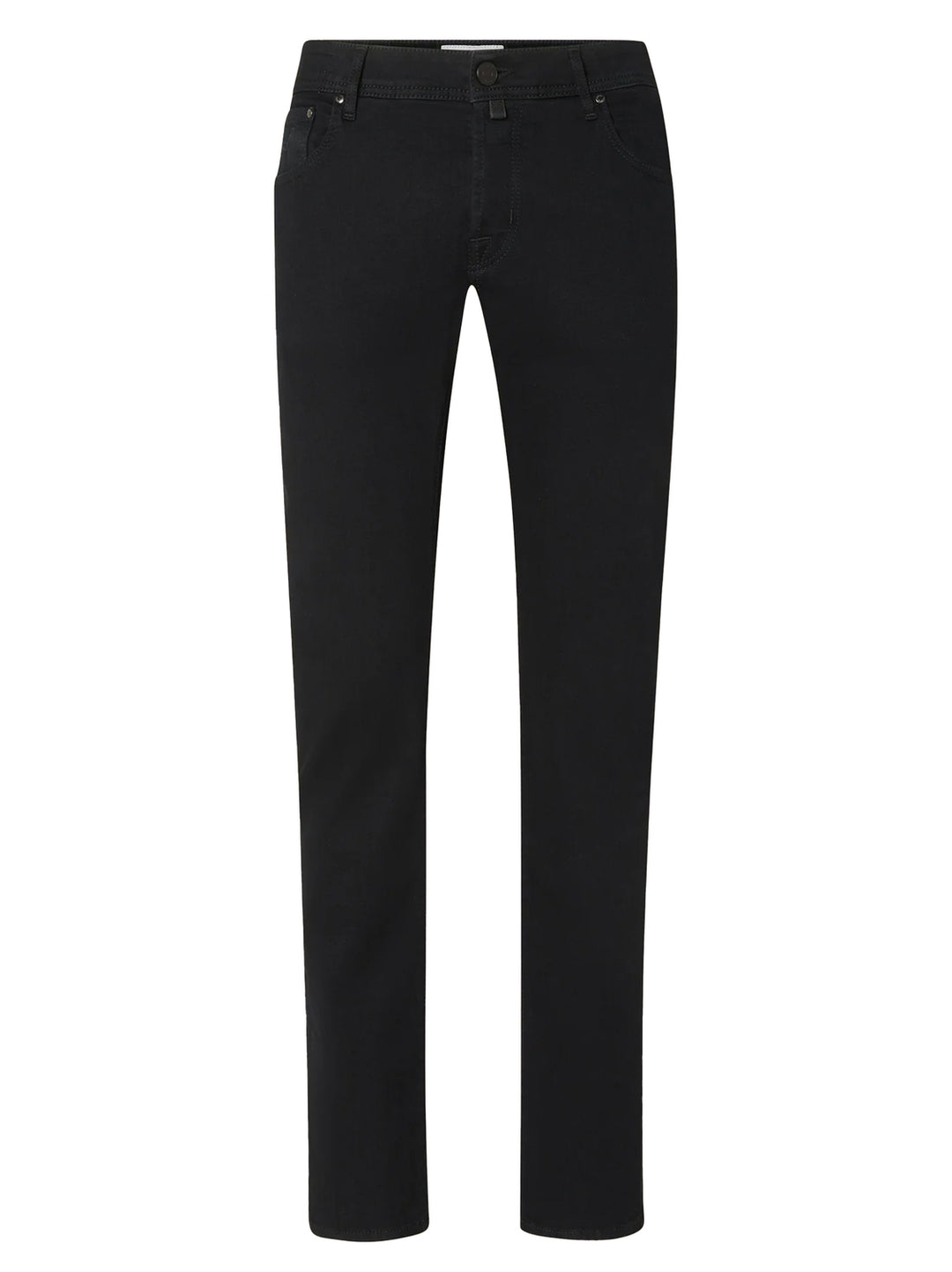 Jacob Cohën Nick 5‑Pocket  – Zwart-57% katoen, 37% modal, 4%Elastisch Polyamide, 2% elastaan-HEREN BROEKEN-Zwart