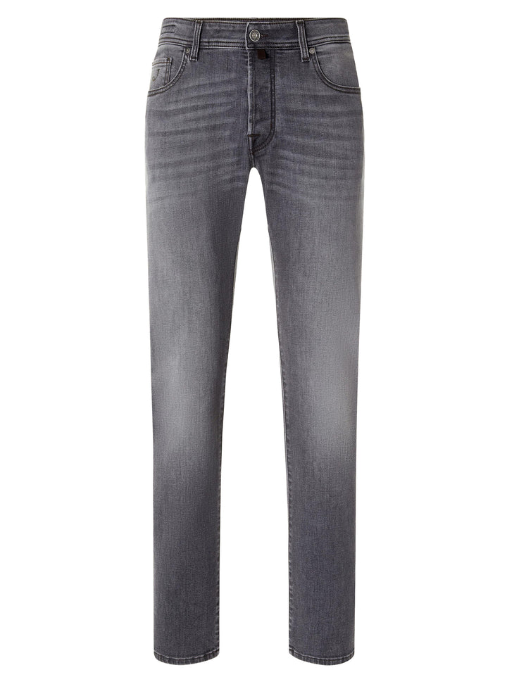 Jacob Cohën Nick Jeans – Grijs-94% katoen, 4% elastomultiester, 2% elasthaan-HEREN BROEKEN-Grijs