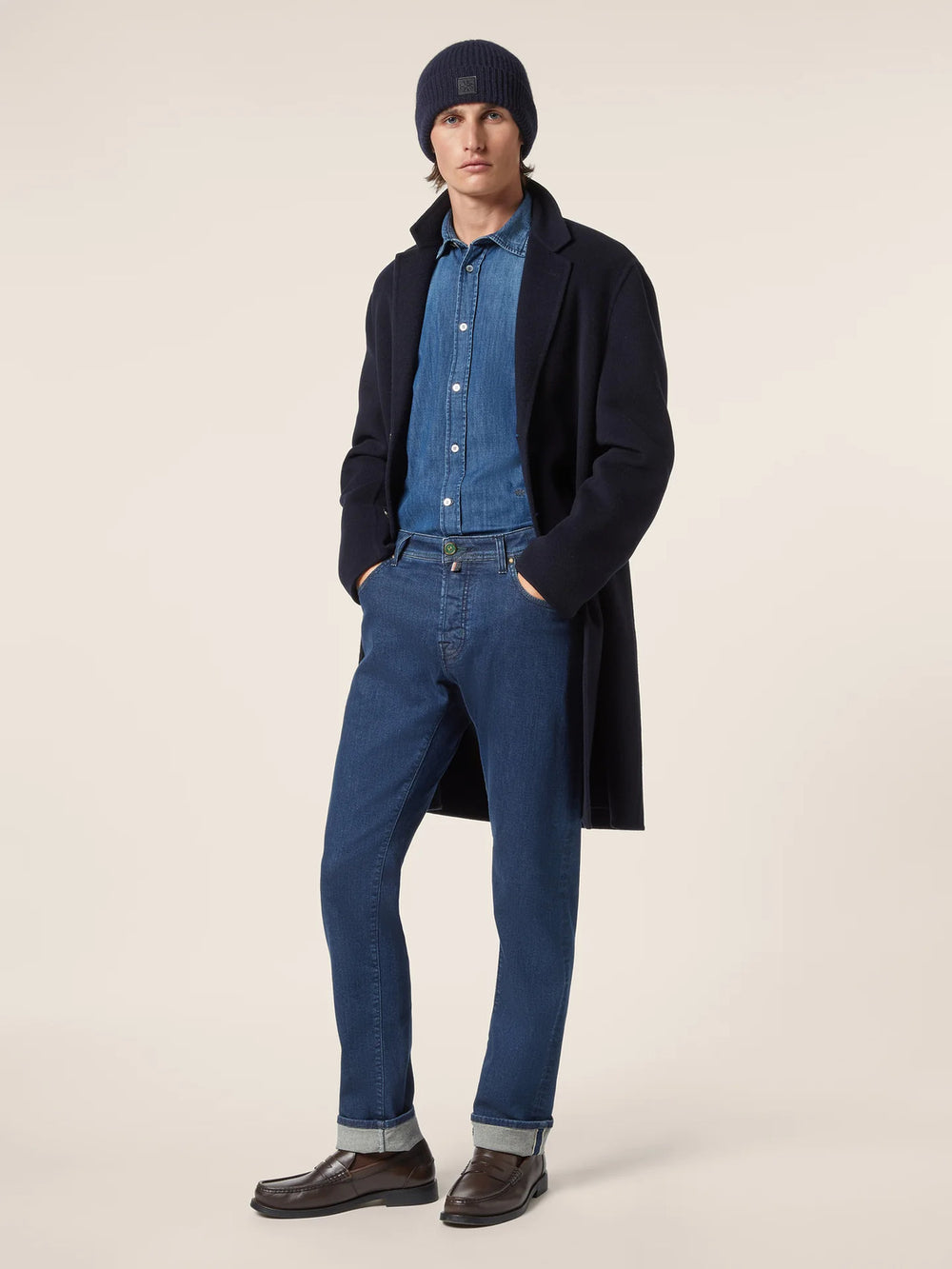 Jacob Cohën Nick Limited Edition 5-Pocket Jeans – -92% katoen, 6% elastisch polyamide, 2% elastaan-HEREN BROEKEN-Blauw
