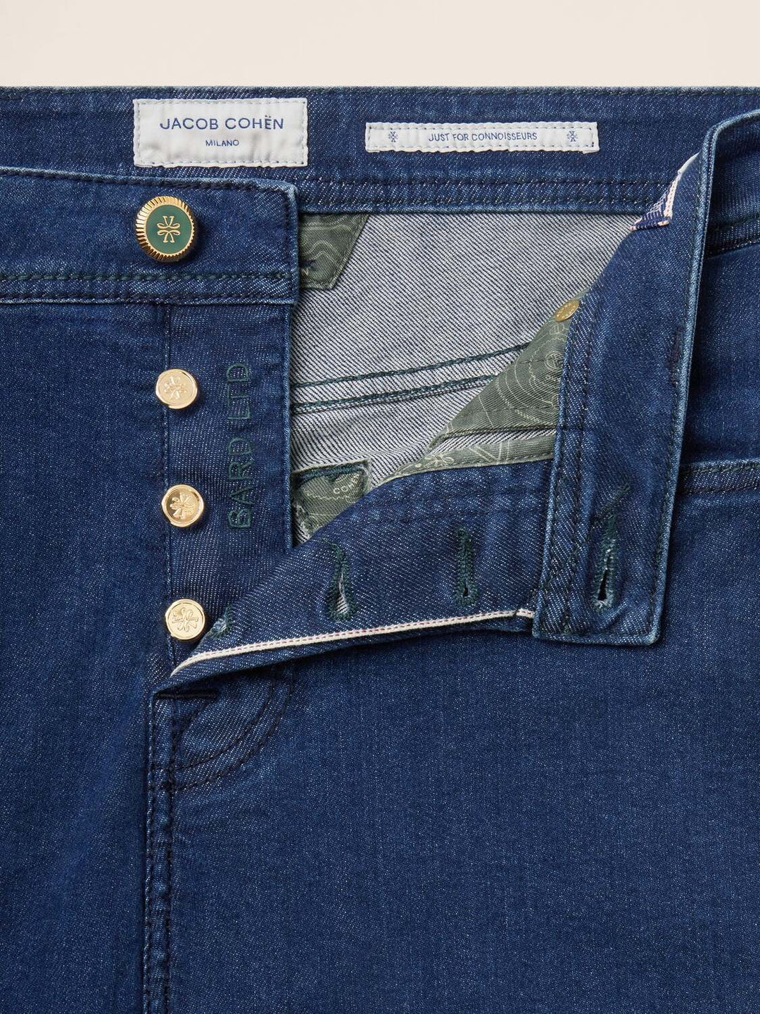 Jacob Cohën Nick Limited Edition 5-Pocket Jeans – -92% katoen, 6% elastisch polyamide, 2% elastaan-HEREN BROEKEN-Blauw