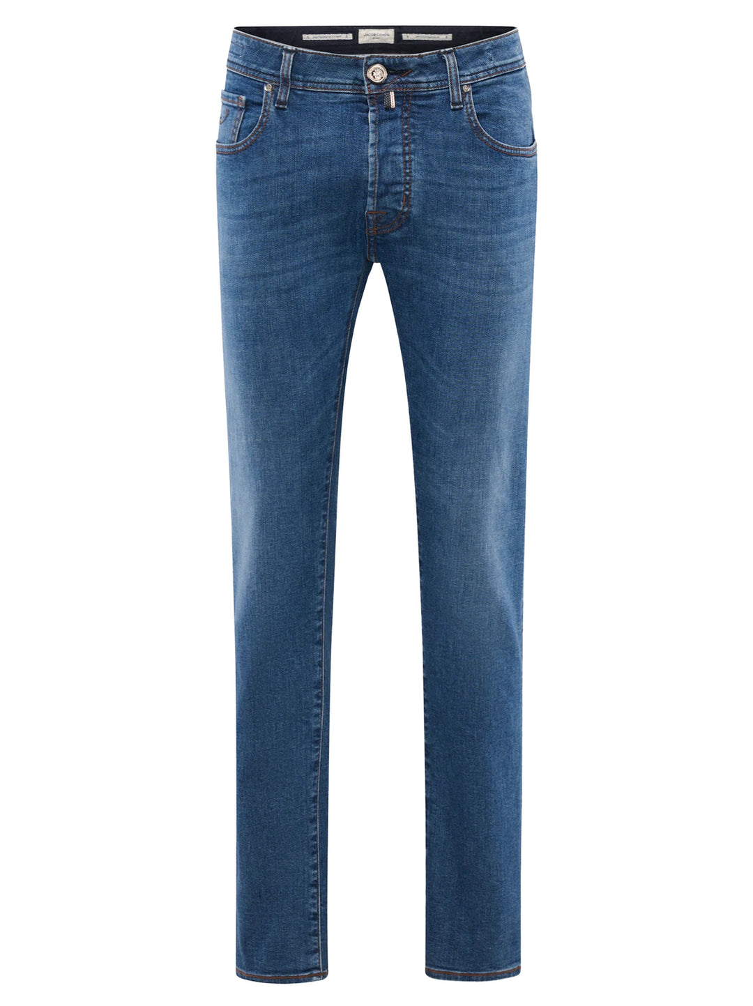 Jacob Cohën Nick LTD Jeans – Blauw-92% katoen, 6% elastomultiester, 1% elastaan-HEREN BROEKEN-Blauw