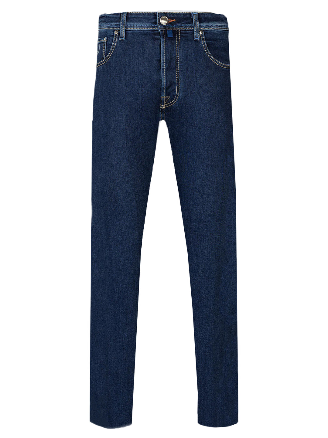Jacob Cohën Nick Slim Fit 5‑Pocket Jeans – Blauw-81% katoen, 11% lycra, 6% elastisch polyamide, 2% elastaan-HEREN BROEKEN