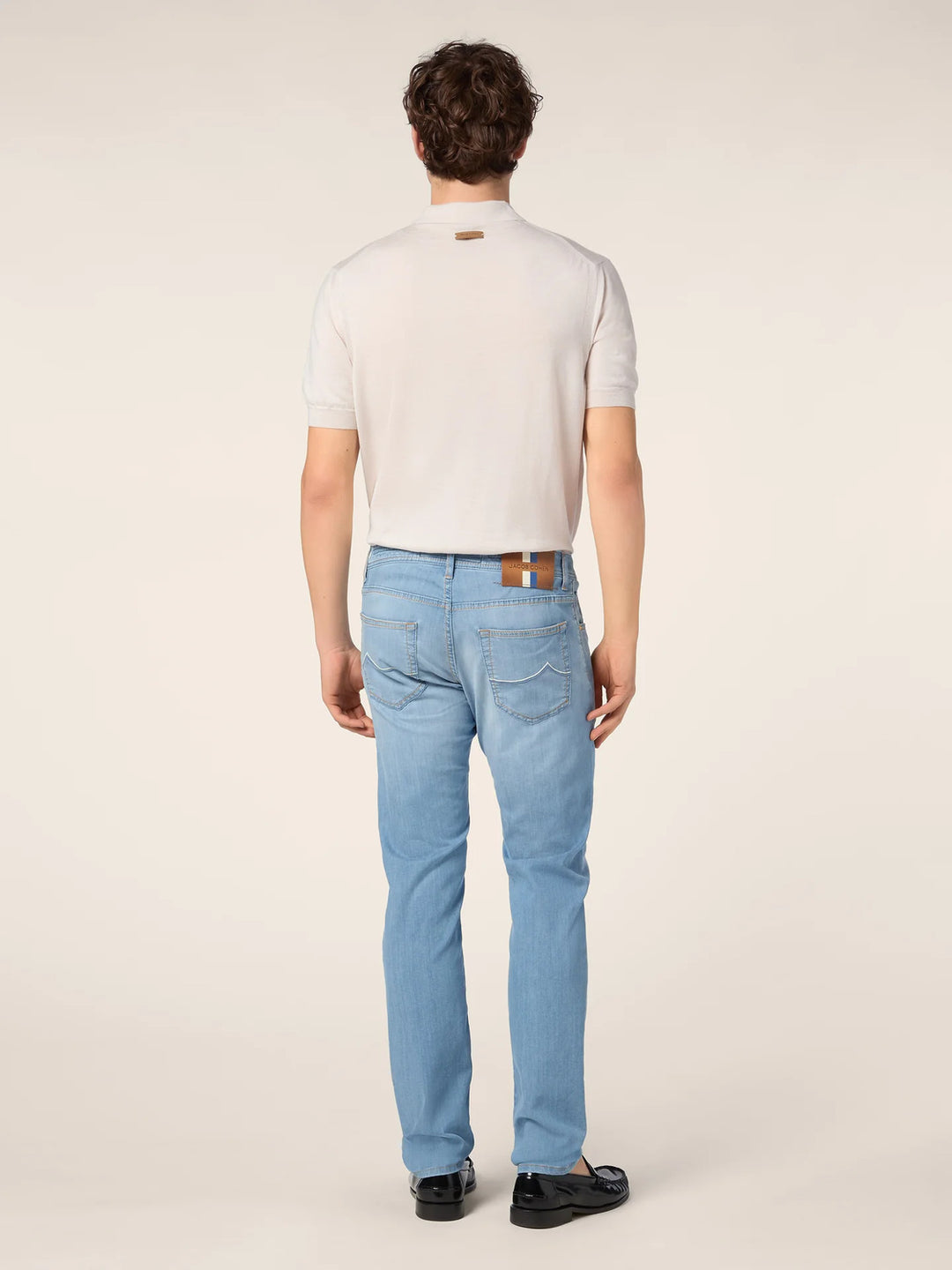 Jacob Cohën Nick Super Slim-Fit Jeans – Lichtblauw-90% Katoen<br />8%Polyester<br />2%Elastaan<br />-HEREN BROEKEN-Blauw