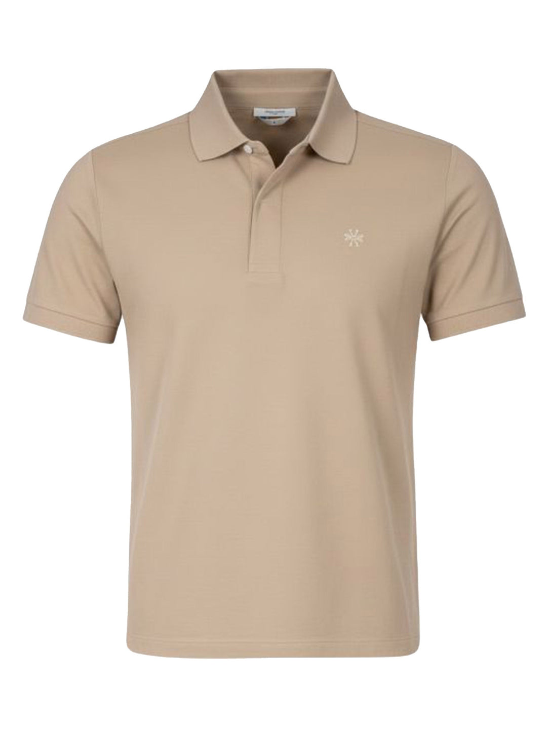 Jacob Cohën Polo – Beige-100% katoen-HEREN POLO'S & T-SHIRTS-Beige