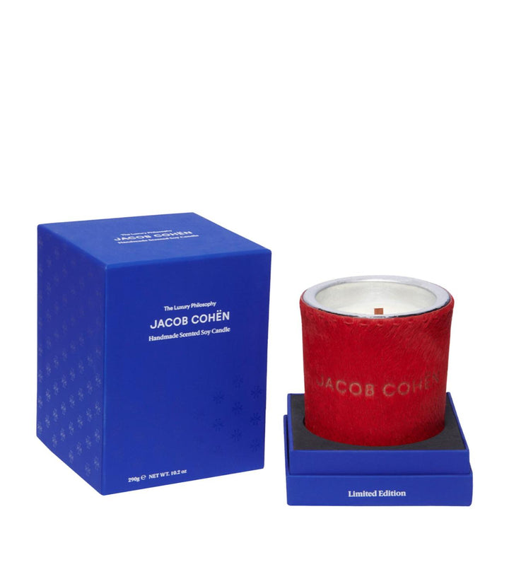 Jacob Cohen Pony candle red-HEREN ACCESSOIRES-Rood