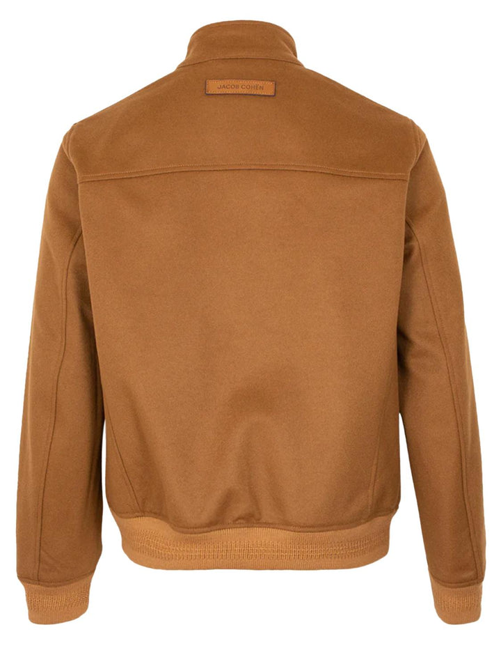 Jacob Cohen suede jack-70% wol, 20% polyamide, 10% kashmier-HEREN JASSEN & JACKS-Beige