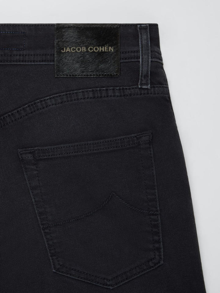 Jacob Cohen VIV bootcut jeans-93% katoen, 5% polyester, 2% elasthaan-DAMES BROEKEN-Zwart