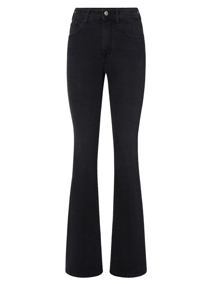 Jacob Cohen VIV bootcut jeans-93% katoen, 5% polyester, 2% elasthaan-DAMES BROEKEN-Zwart