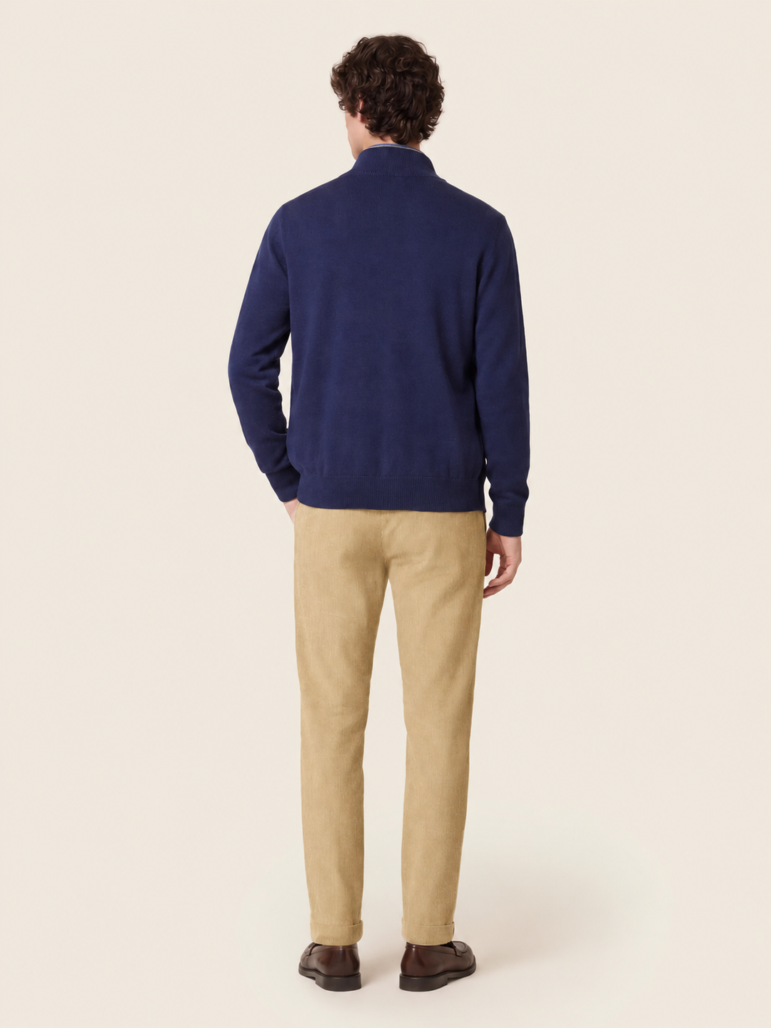 Jacob Cohën Wol Cashmere Vest – Blauw-90% wol, 10% kasjmier-HEREN TRUIEN & VESTEN-Blauw