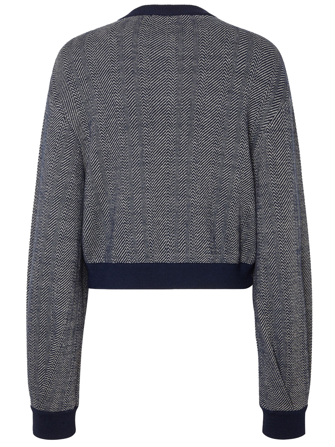 Jacob Cohen wol-linnen vestje-61% Wool<br />39% Linnen-DAMES TRUIEN & VESTEN-Blauw