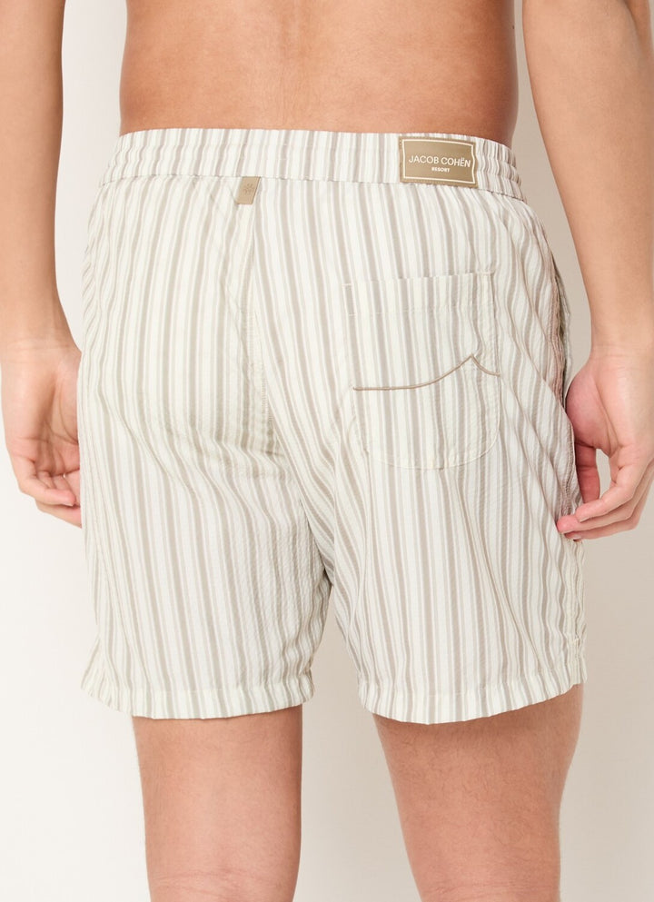 Jacob Cohën Zwembroek – Beige-63% polyester 37% polyamide-HEREN BROEKEN-Beige
