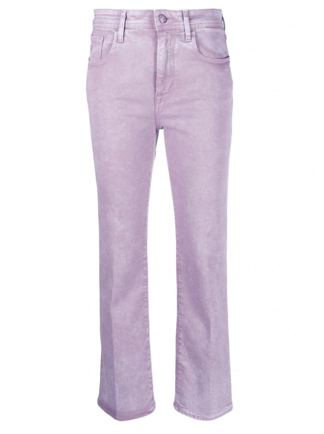 Jacoh Cohen KATE crop jeans-93% katoen, 5% elastomultiester, 2% elasthaan-DAMES BROEKEN-Paars