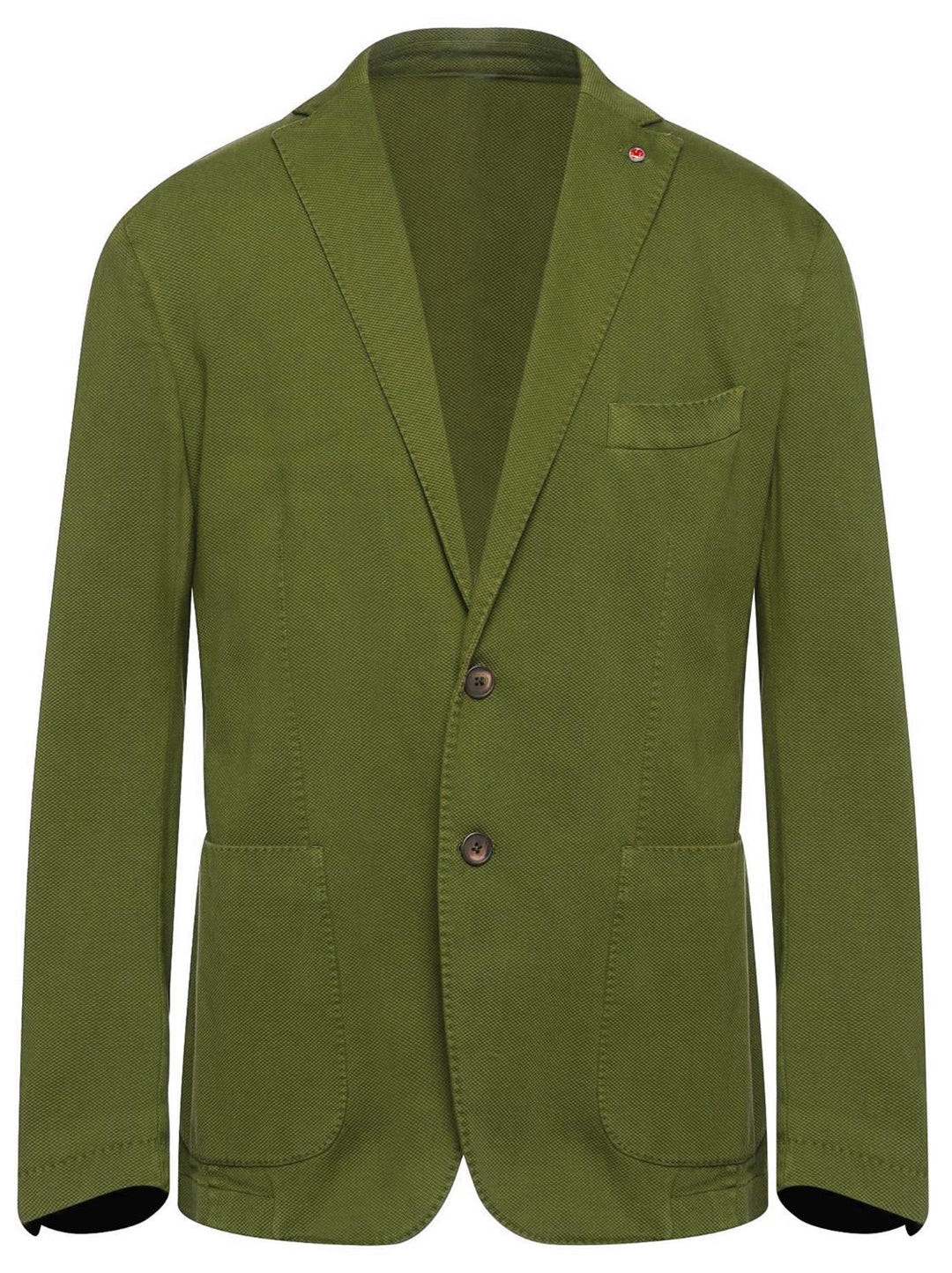 Jerry Key colbert groen-97% katoen, 3% elasthaan-HEREN PAKKEN & COLBERTS-Groen