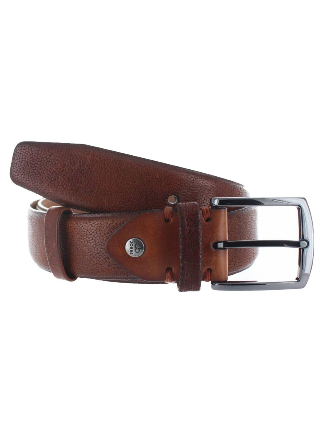 JOB86 riem-Leer-HEREN SCHOENEN & RIEMEN-Bruin