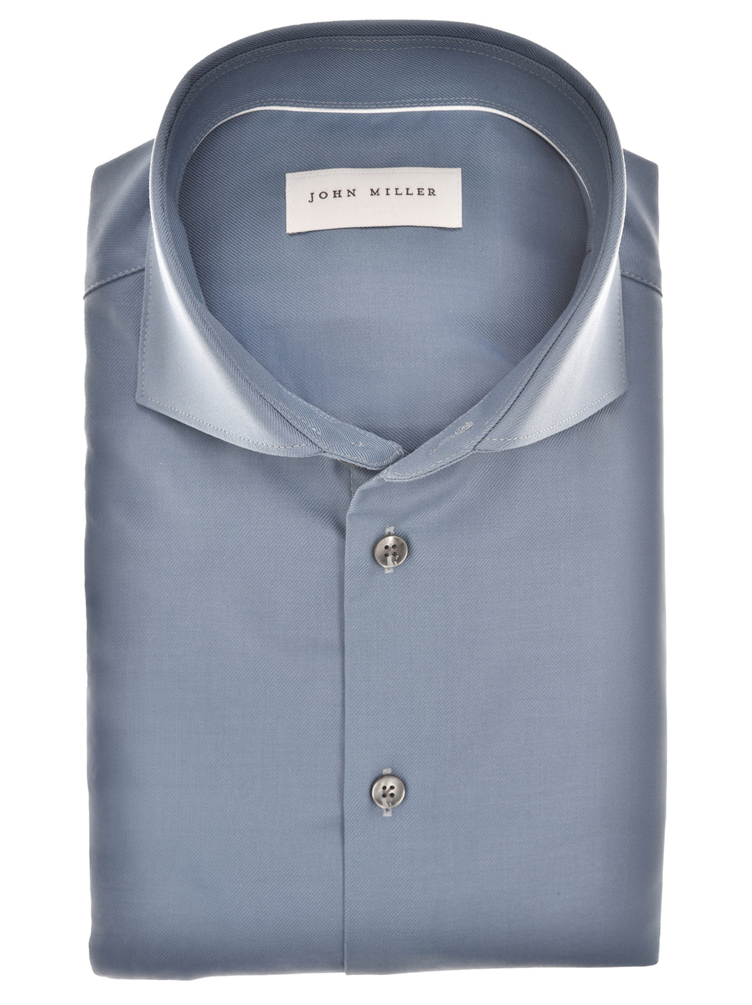 John Miller Business Shirt – Blauw-100% katoen-HEREN SHIRTS-Blauw