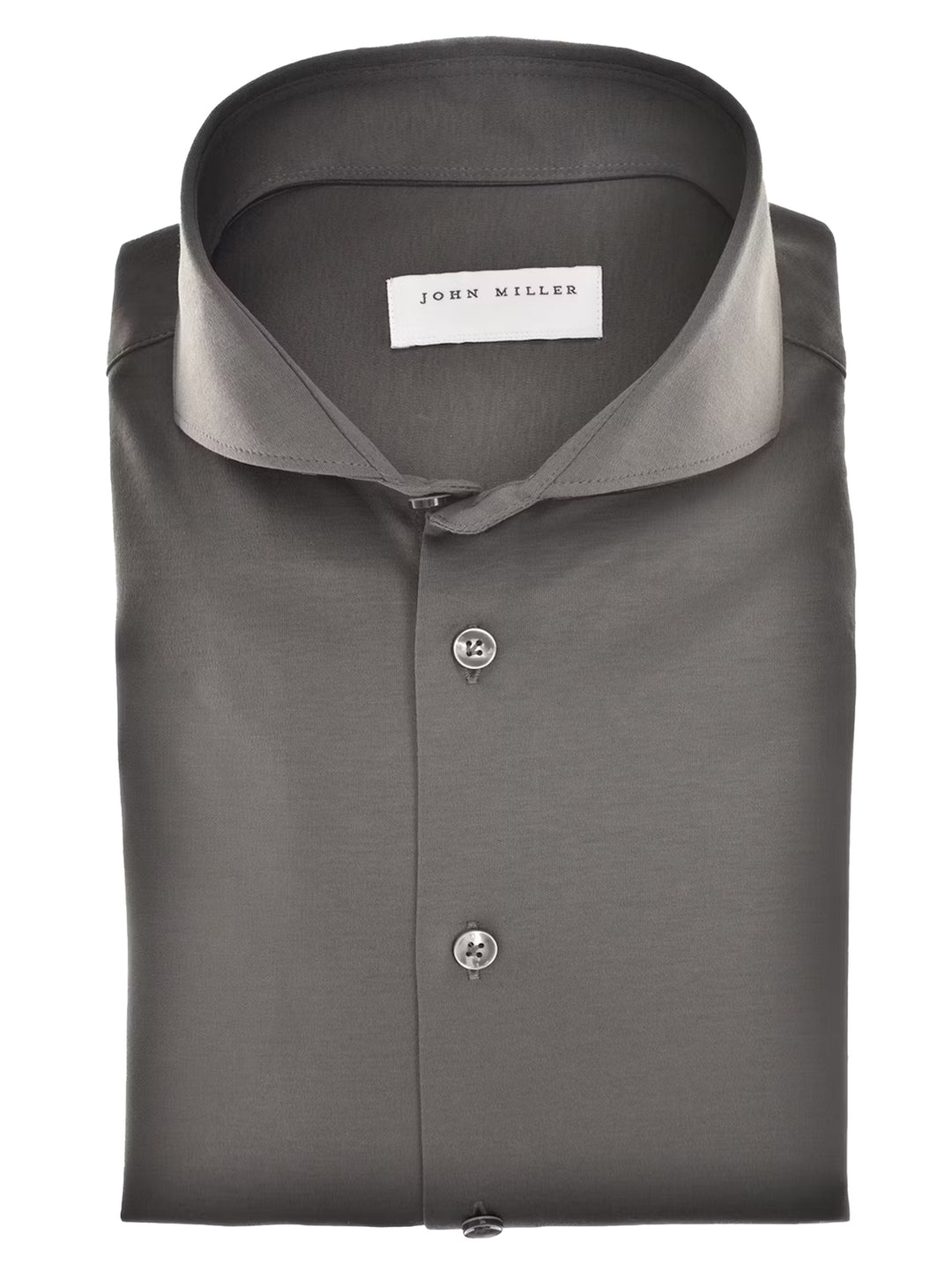 John Miller Business Shirt Groen-100% katoen-HEREN SHIRTS-Groen