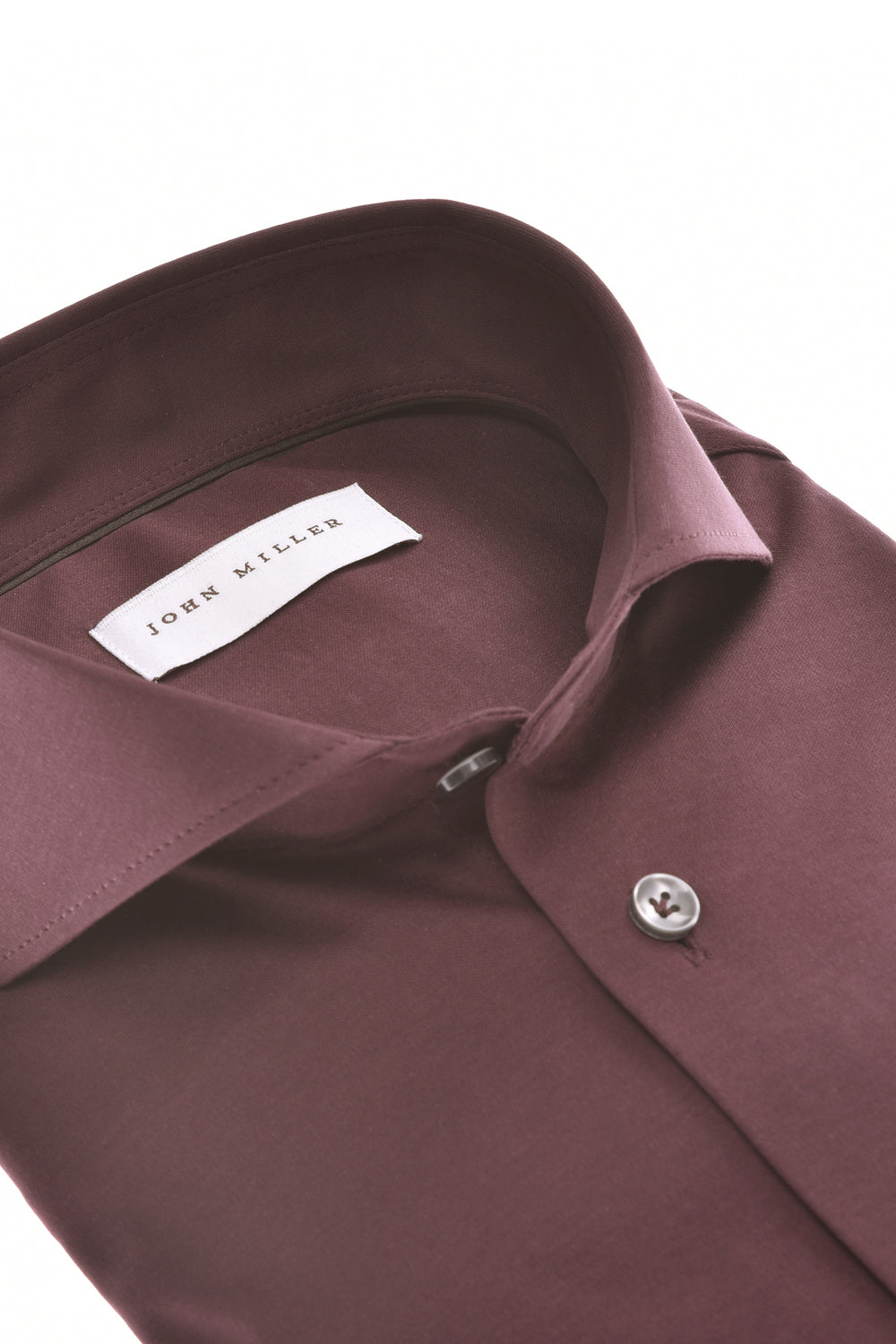 John Miller Business Shirt Rood-100% katoen-HEREN SHIRTS-Rood