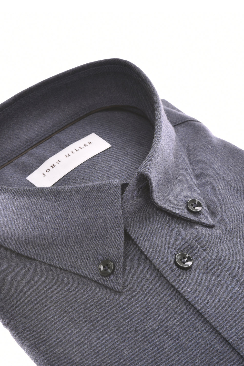 John Miller Casual Shirt – Blauw-100% katoen-HEREN SHIRTS-Blauw