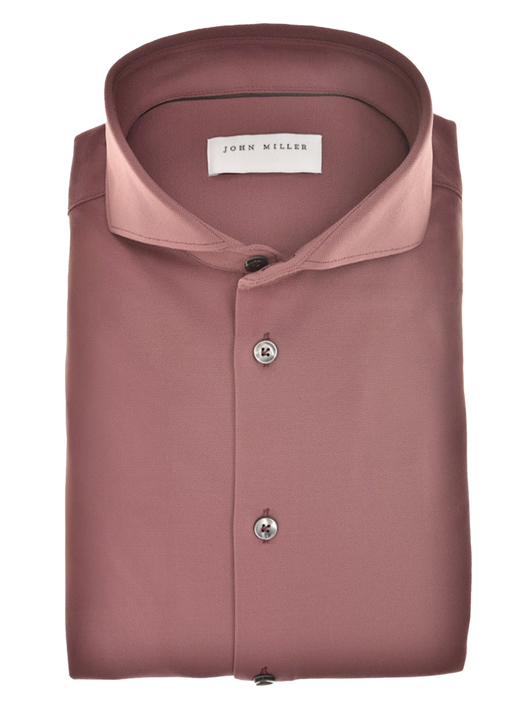 John Miller Casual Shirt – Rood-89% polyamide, 11% elasthaan-HEREN SHIRTS-Rood