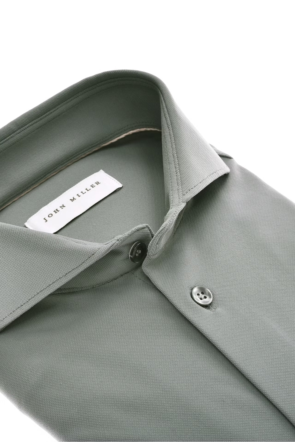 John Miller Shirt-89% polyamide, 11% elasthaan-HEREN SHIRTS-Grijs