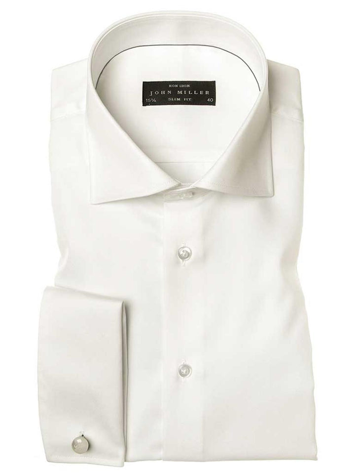 John Miller slim fit NOS-100% katoen-HEREN SHIRTS-Beige