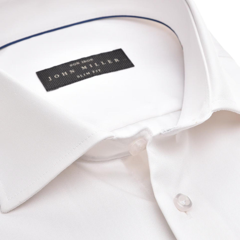 John Miller slim fit shirt-100% katoen-HEREN SHIRTS-Room