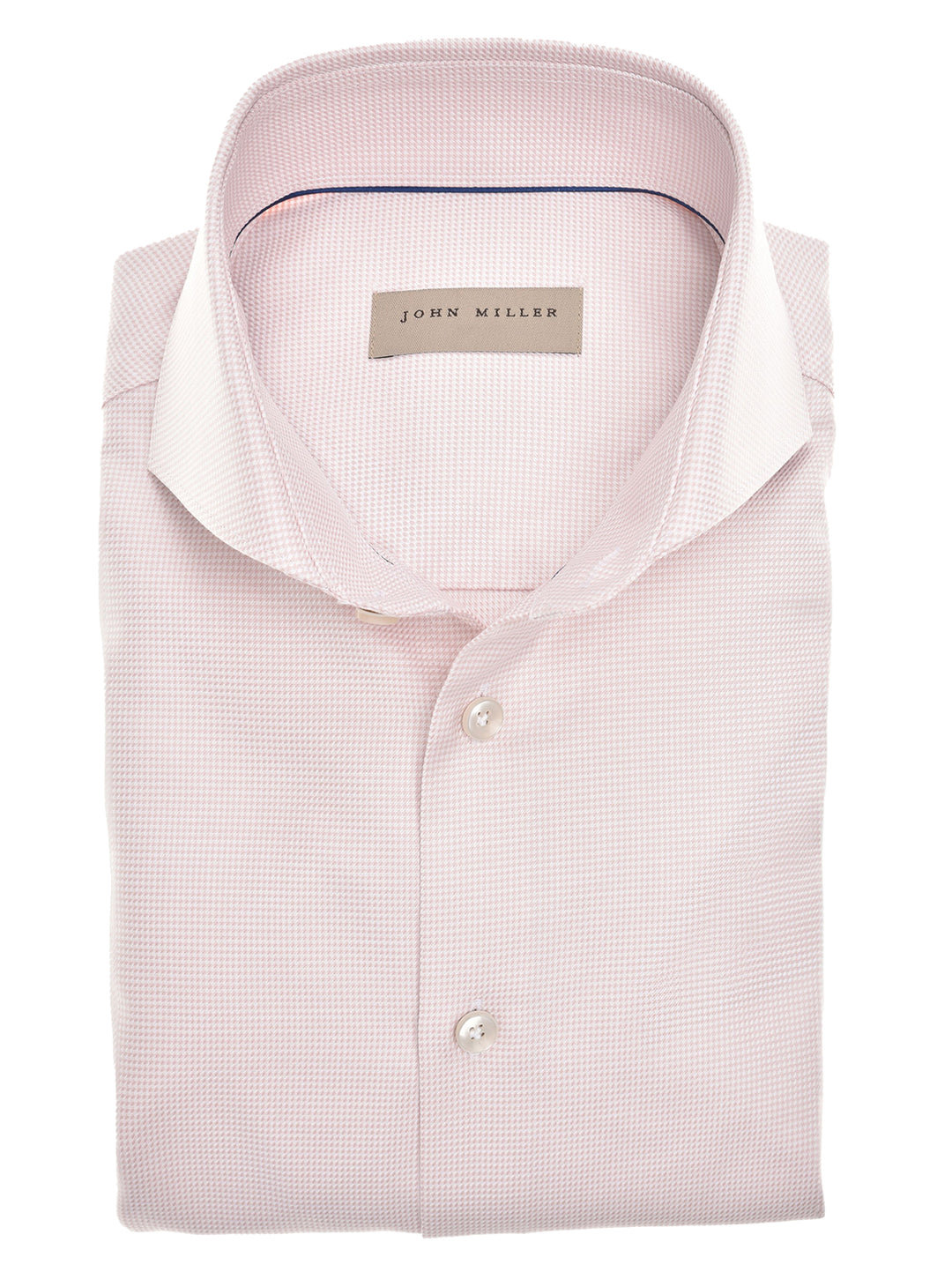 John Miller tailored fit shirt-100% katoen<br />-HEREN SHIRTS-Roze