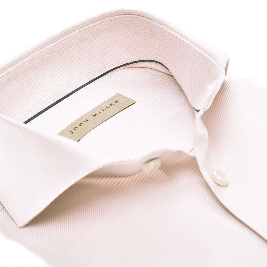 John Miller tailored fit shirt-100% katoen<br />-HEREN SHIRTS-Roze