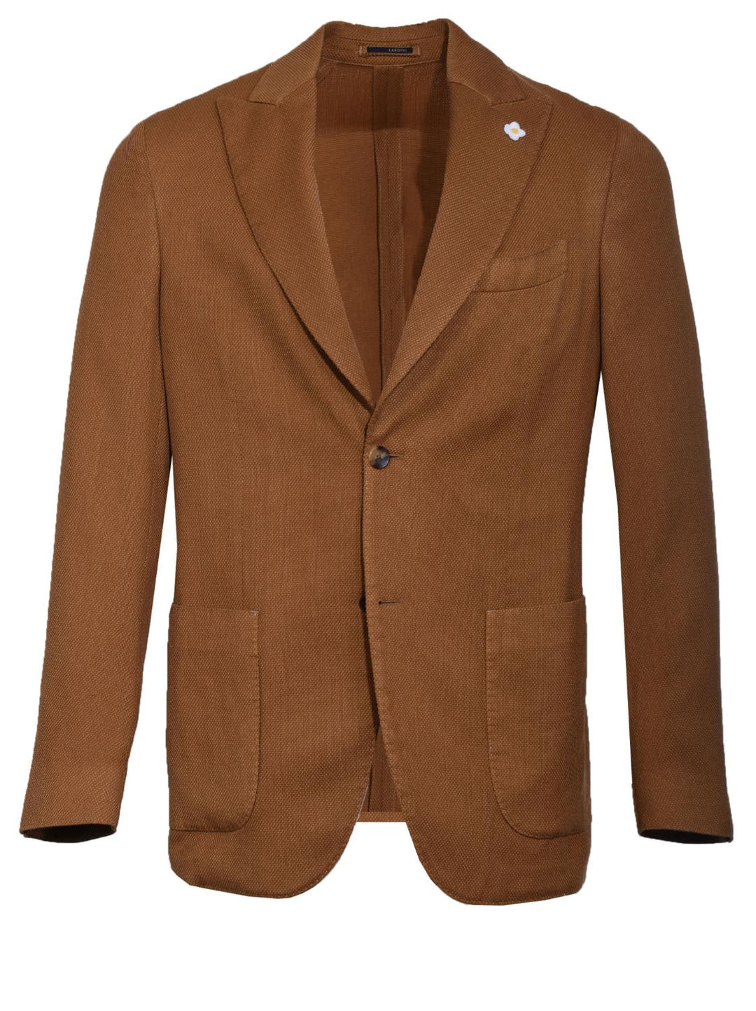 Lardini colbert – Bruin-95% wol, 5% zijde-HEREN PAKKEN & COLBERTS-Bruin