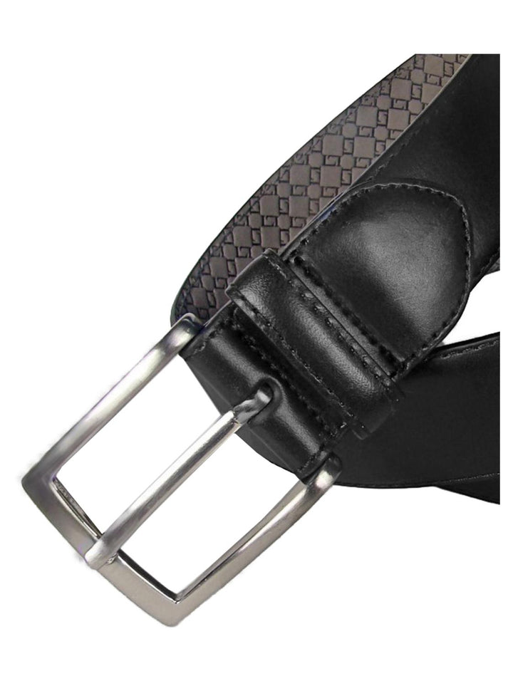 Leyva riem-100% leer-HEREN SCHOENEN & RIEMEN-Zwart