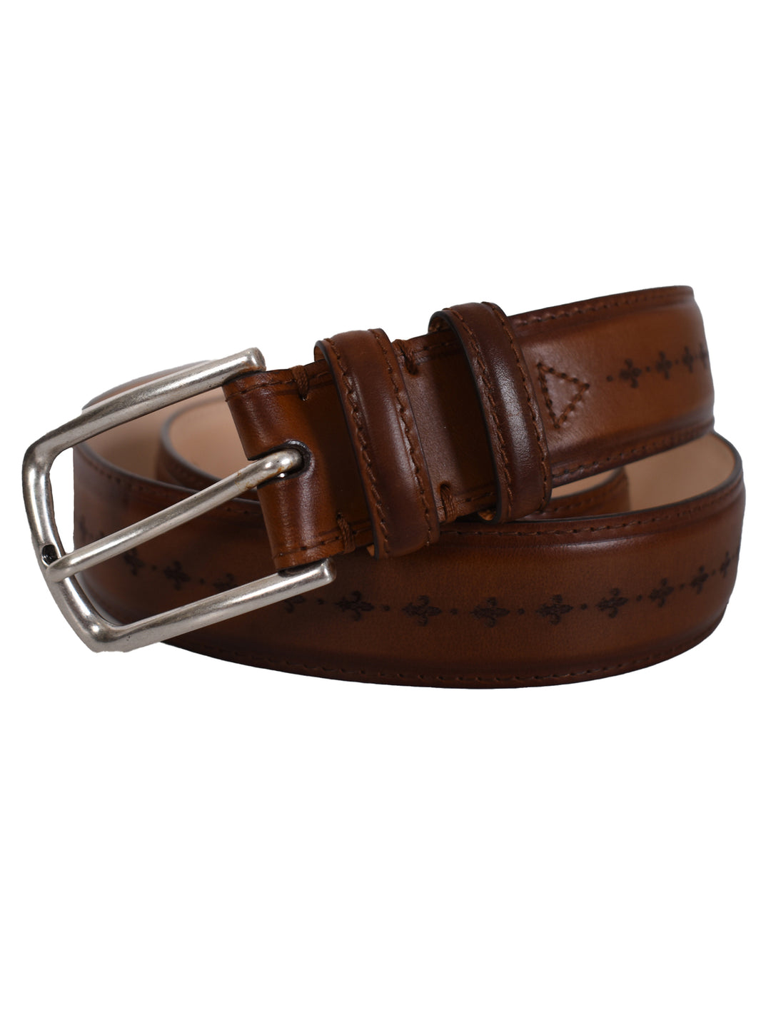 Leyva riem-HEREN SCHOENEN & RIEMEN-Bruin