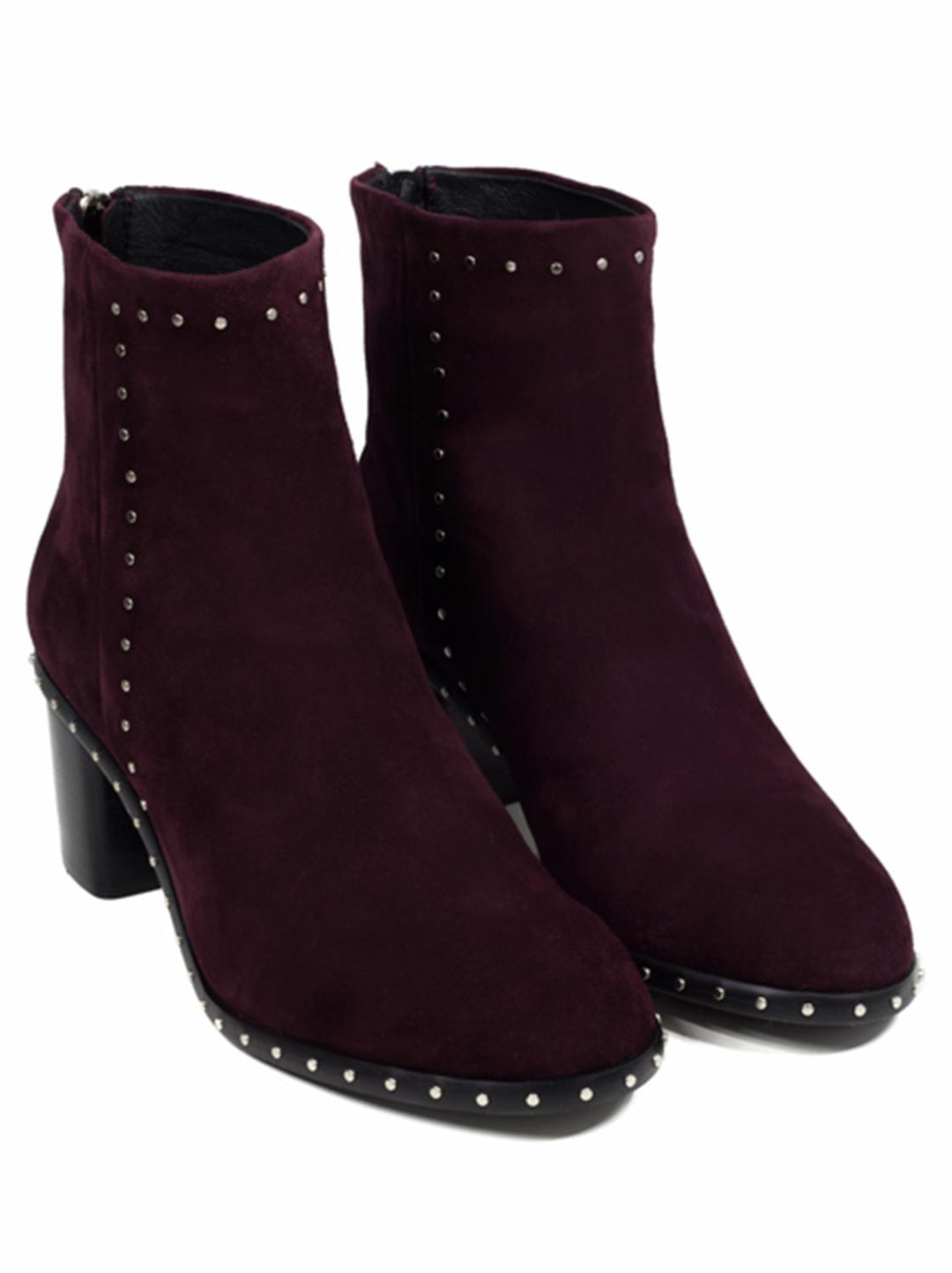 Lola Cruz laarsje-Suede-DAMES SCHOENEN-Paars