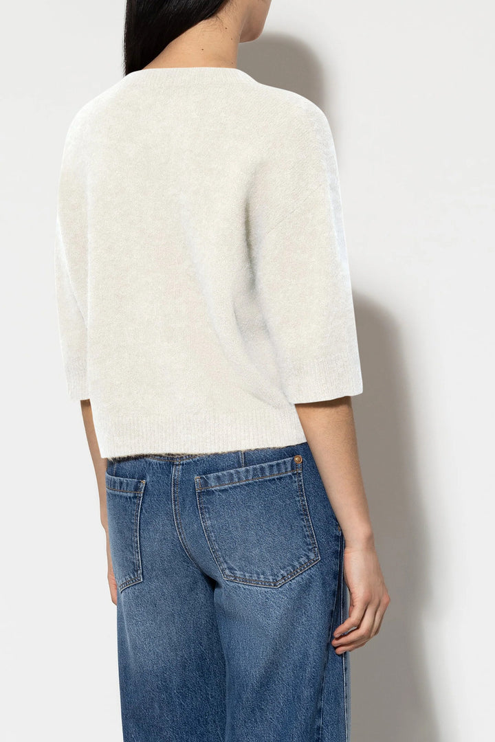 Luisa Cerano Alpaca mix sweater -Buitenstof: 71% alpaca, 22% polyamide, 4% wol, 3% elastaan<br />-DAMES TRUIEN & VESTEN-R