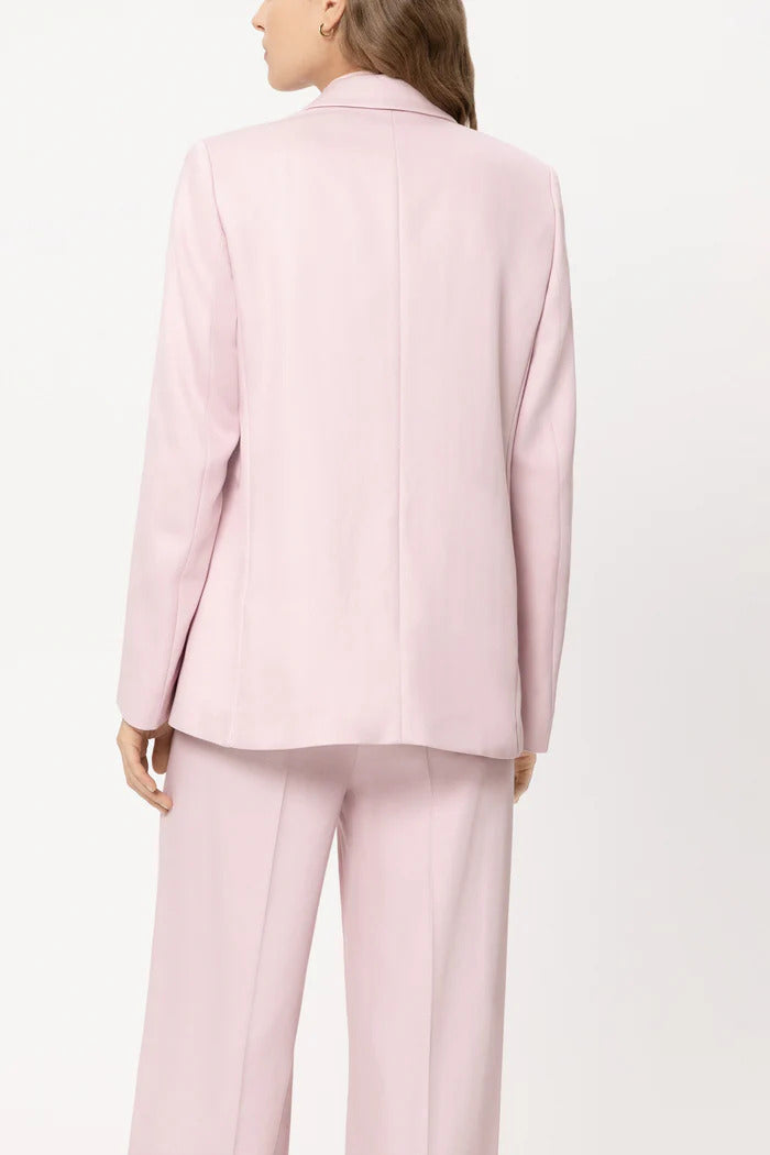 Luisa Cerano blazer – Roze-100% tencel-DAMES BLAZERS & JASJES-Roze