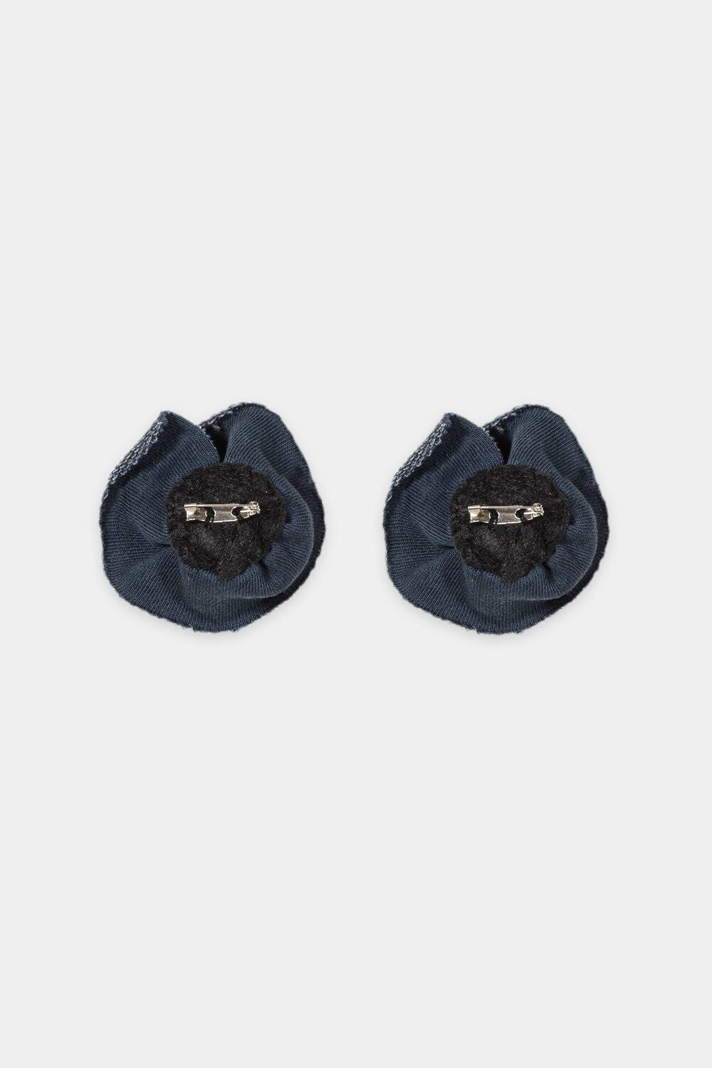 Luisa Cerano bloemenbroche – Blauw-DAMES ACCESSOIRES-Blauw