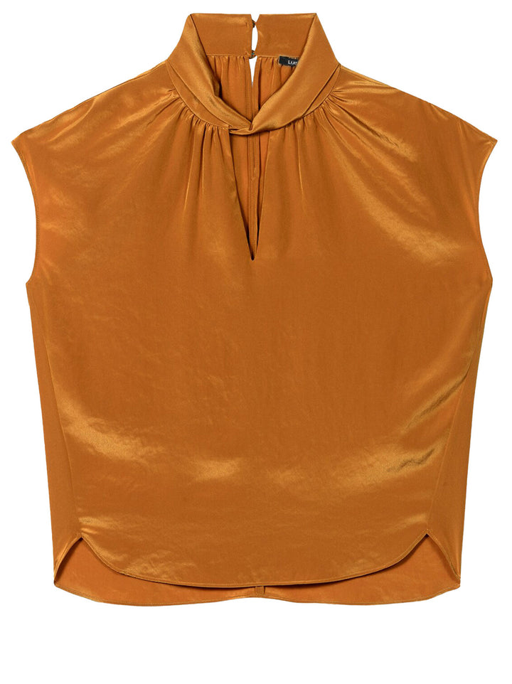 Luisa Cerano blouse met knoopdetail-Buitenstof: 100% polyester<br /><br />Sluiting: knoopsluiting aan de achterkant<br />