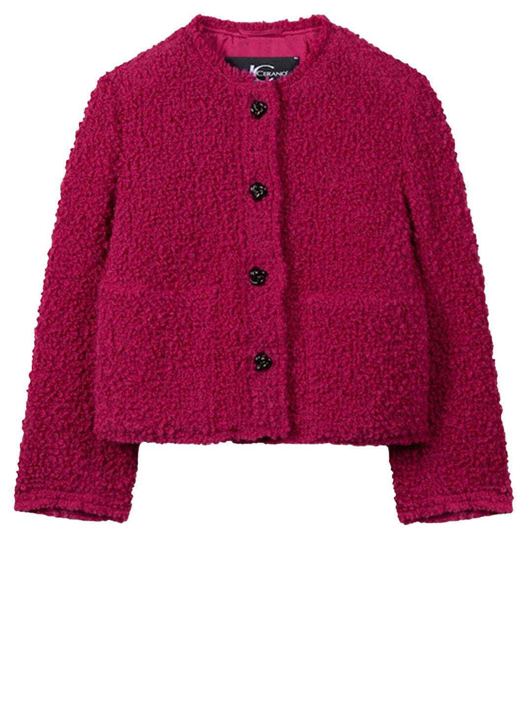 Luisa Cerano boucle tweed jasje-Buitenmateriaal: 94% scheerwol, 6% polyamide<br />Voering: 57% viscose, 43% polyester<br 