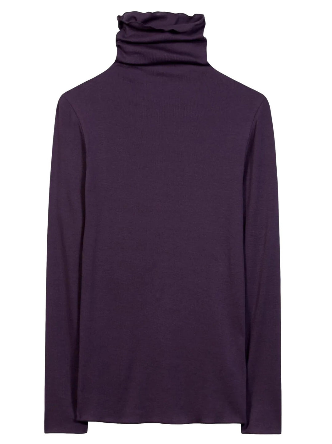 Luisa Cerano Colshirt – Paars-100% katoen-DAMES TOPS & BLOUSES-Paars