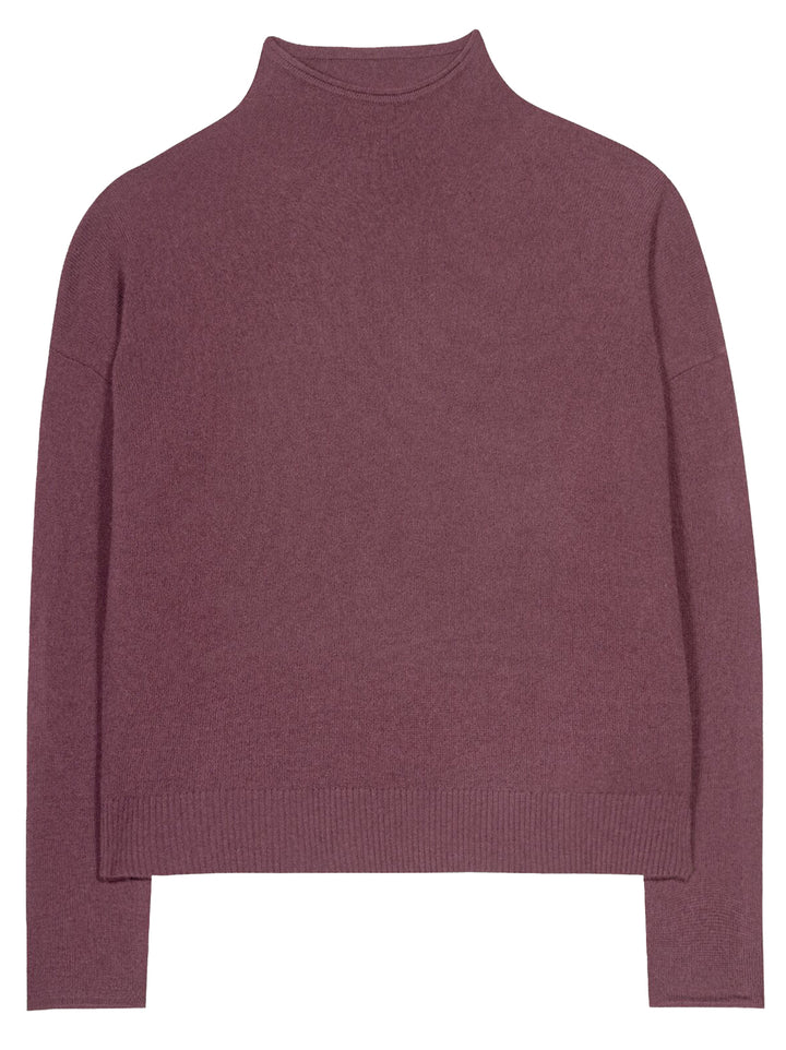 Luisa Cerano Coltrui – Oudroze- 80% wol, 20% cashmere-DAMES TRUIEN & VESTEN-Roze