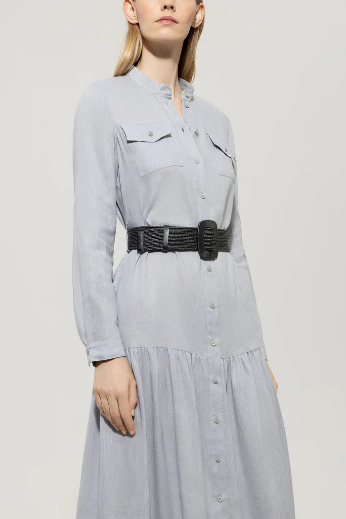 Luisa Cerano Craft Riem met Doornbuckle-88% polypropyleen<br />5% elastaan<br />4% andere vezels<br />2% polyurethaan<br 