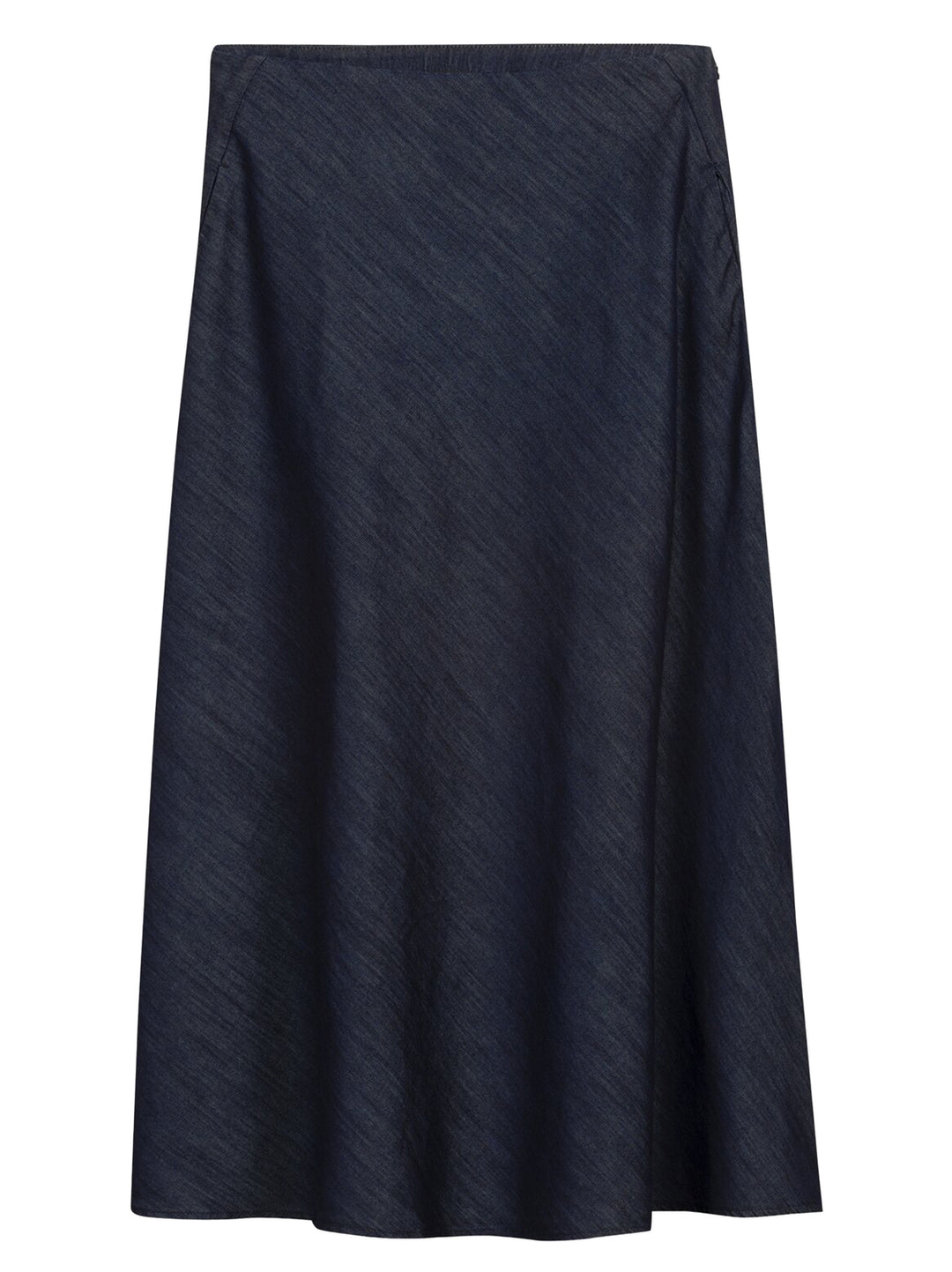 Luisa Cerano Denim rok in A-lijn – Blauw-100% katoen-DAMES ROKKEN-Blauw