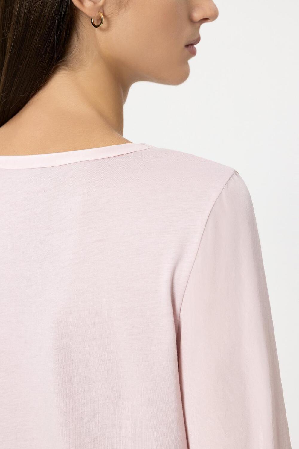 Luisa Cerano Elegant Top – Roze-100% polyester-DAMES TOPS & BLOUSES-Roze