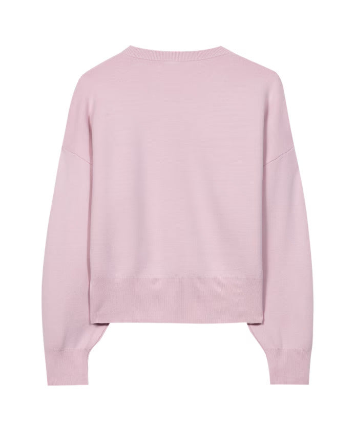 Luisa Cerano Elegante Trui – Roze-72% viscose, 28% polyester-DAMES TRUIEN & VESTEN-Roze