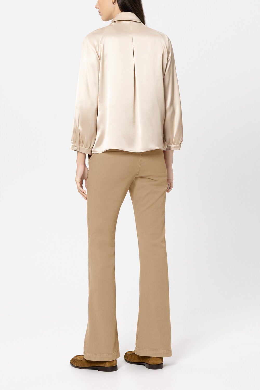 Luisa Cerano – Jeans Bruin-97% katoen, 3% elastaam-DAMES BROEKEN-Bruin