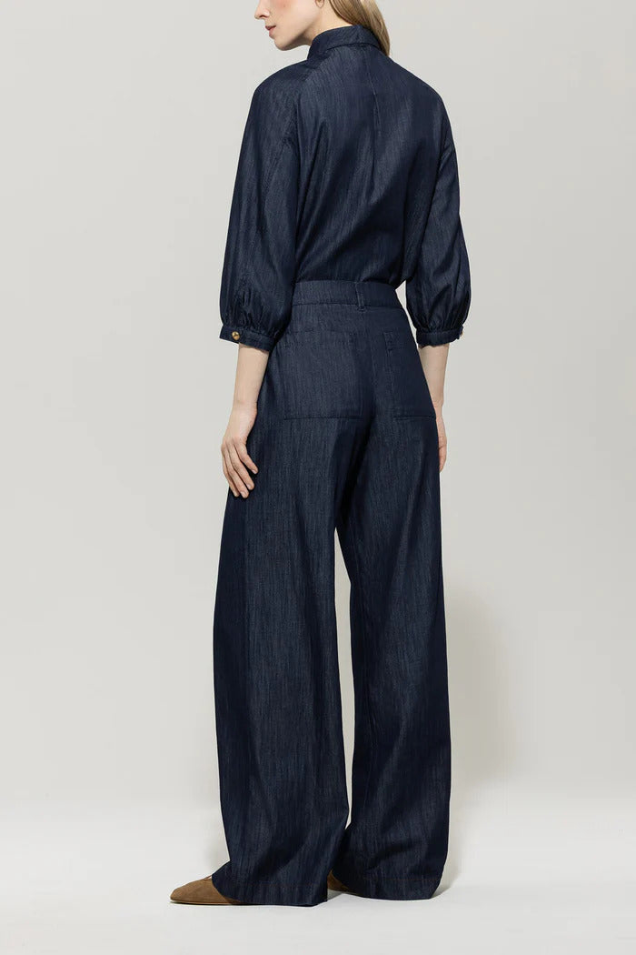 Luisa Cerano Lichtgewicht Jeans – Blauw-100% katoen-DAMES BROEKEN-Blauw