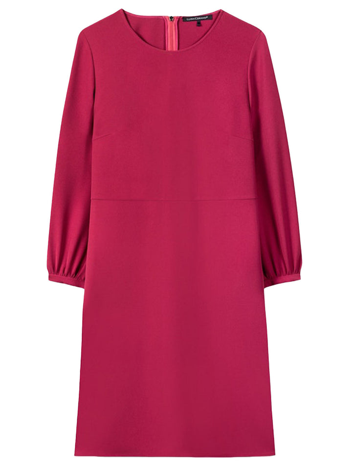 Luisa Cerano minijurk 3/4 mouwen-Buitenmateriaal: 92% polyester, 8% elastaan<br />Rits aan de achterkant-DAMES JURKEN-Roz