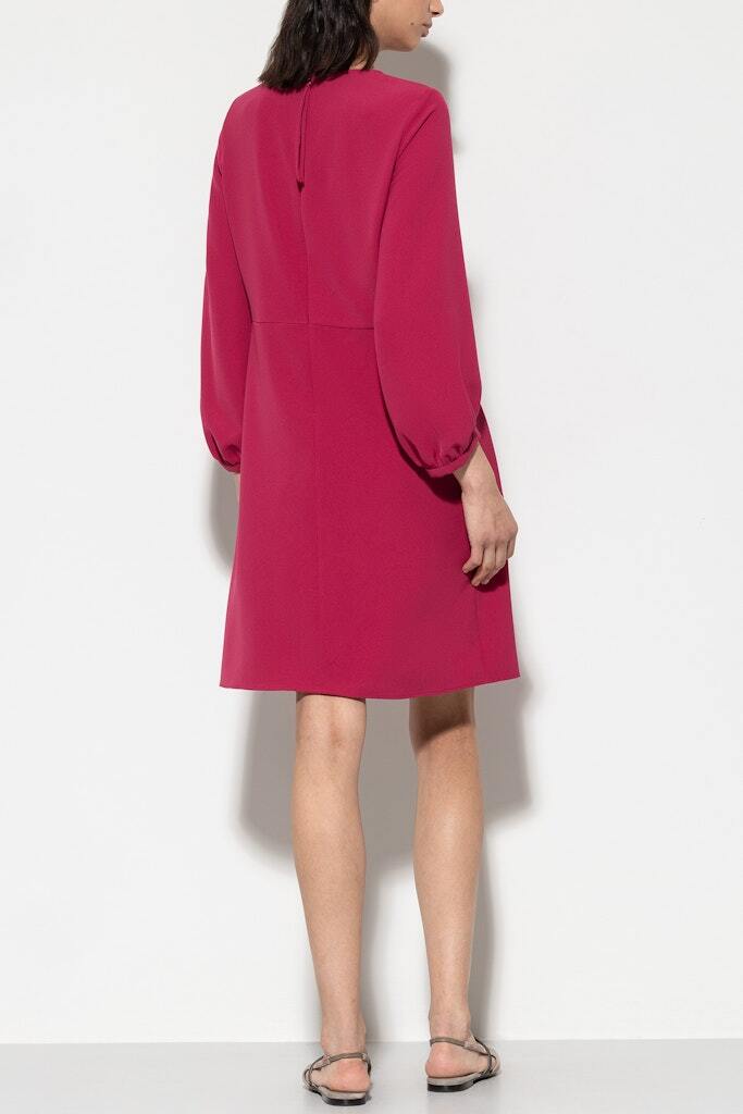 Luisa Cerano minijurk 3/4 mouwen-Buitenmateriaal: 92% polyester, 8% elastaan<br />Rits aan de achterkant-DAMES JURKEN-Roz