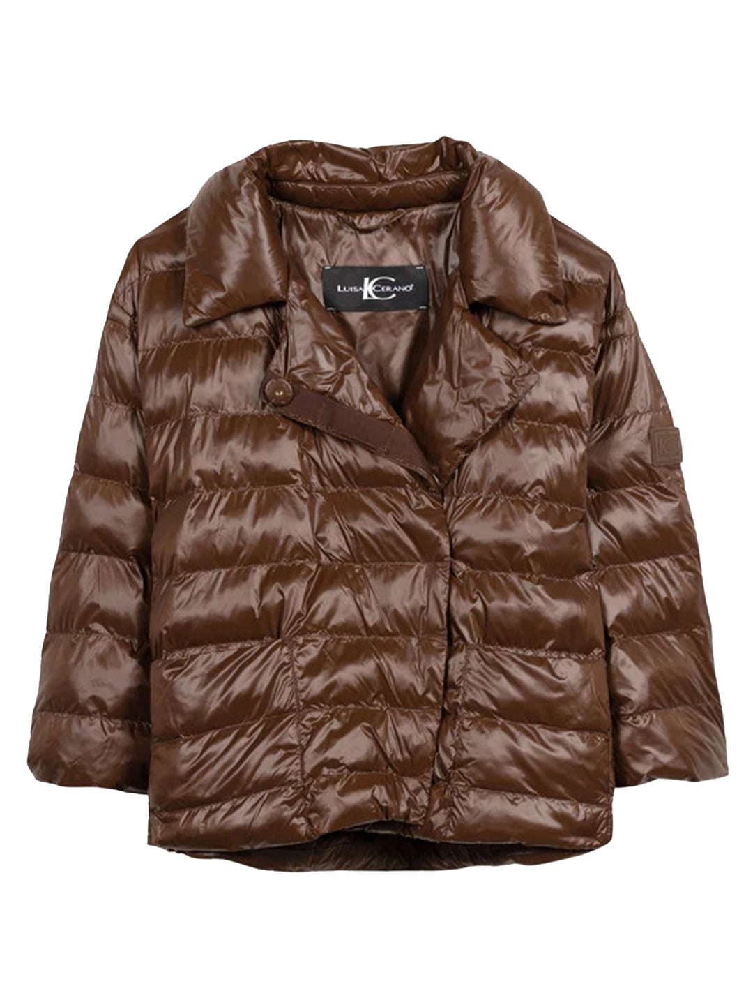 Luisa Cerano Outdoor Cape Jack – Bruin-100% polyamide<br />Vulling: 100% polyester-DAMES JASSEN & JACKS-Bruin