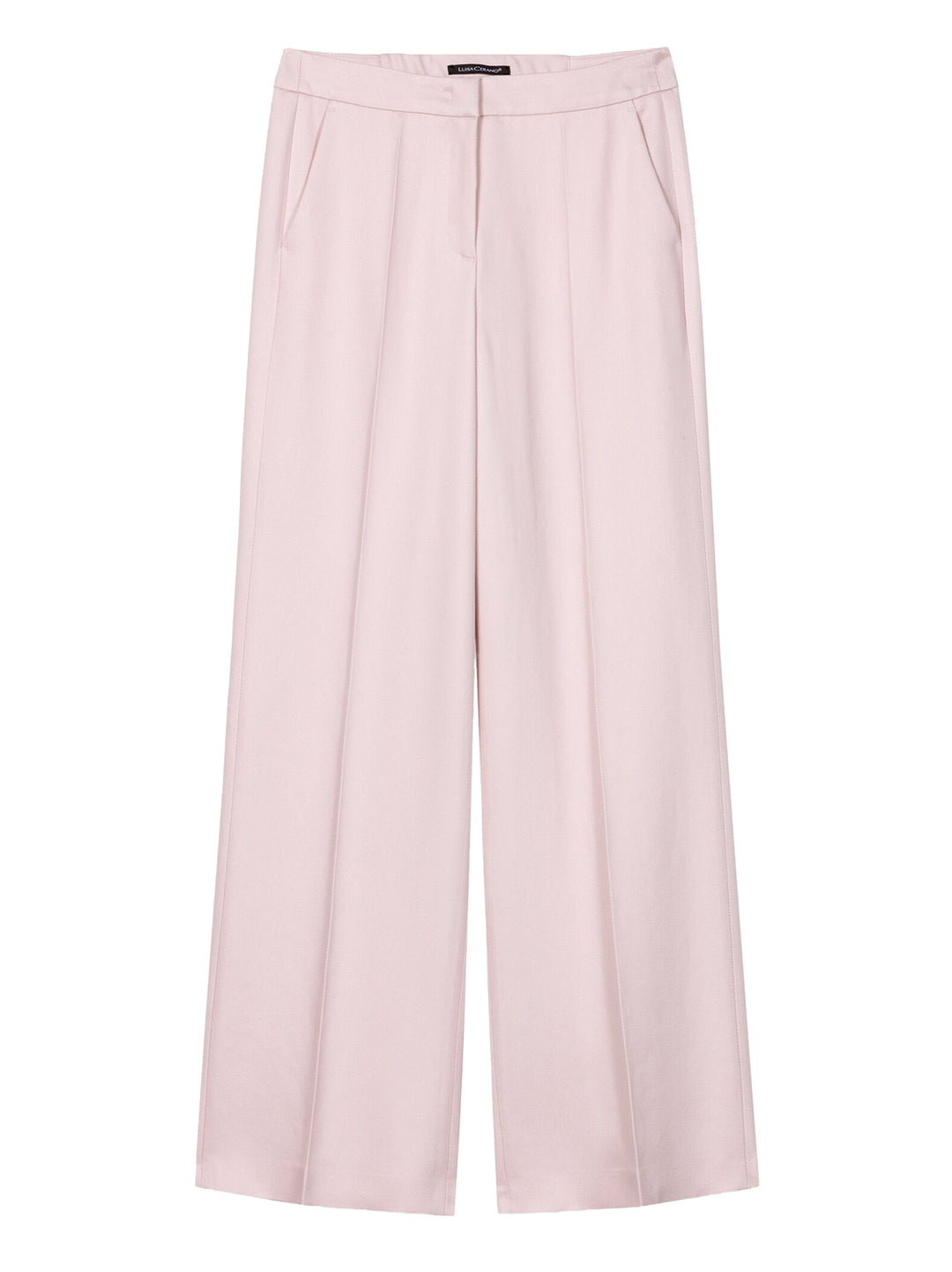 Luisa Cerano – Pantalon Roze-100% tencel-DAMES BROEKEN-Roze