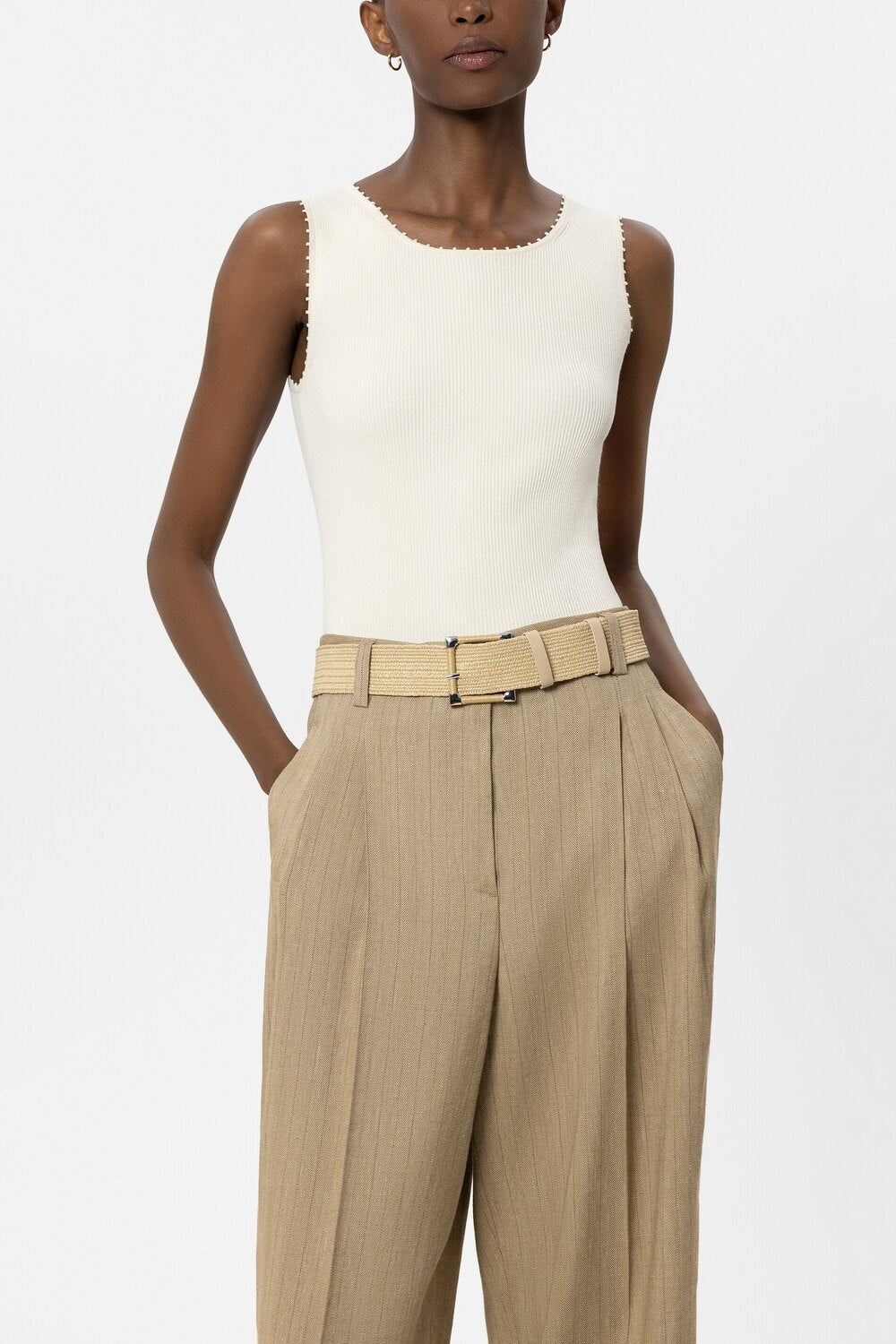 Luisa Cerano Riem – Beige-DAMES ACCESSOIRES-Beige